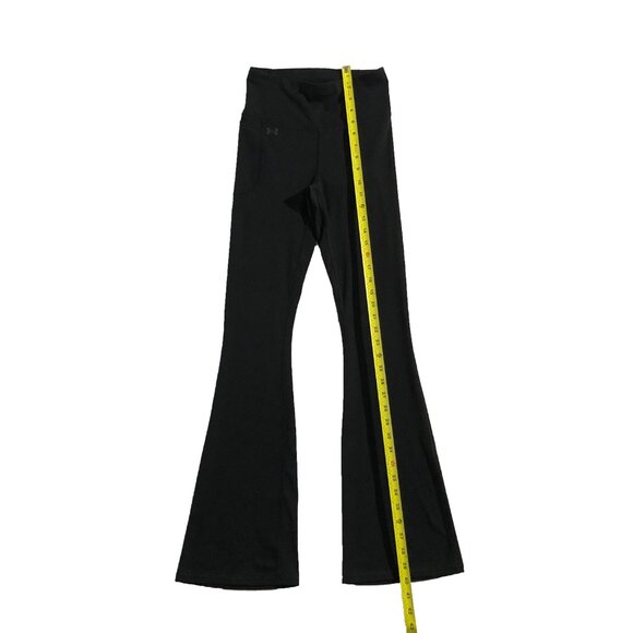 Under Armour Pants Womens Size S Black Training Motion Flare Pocket Pull On - Picture 4 of 12